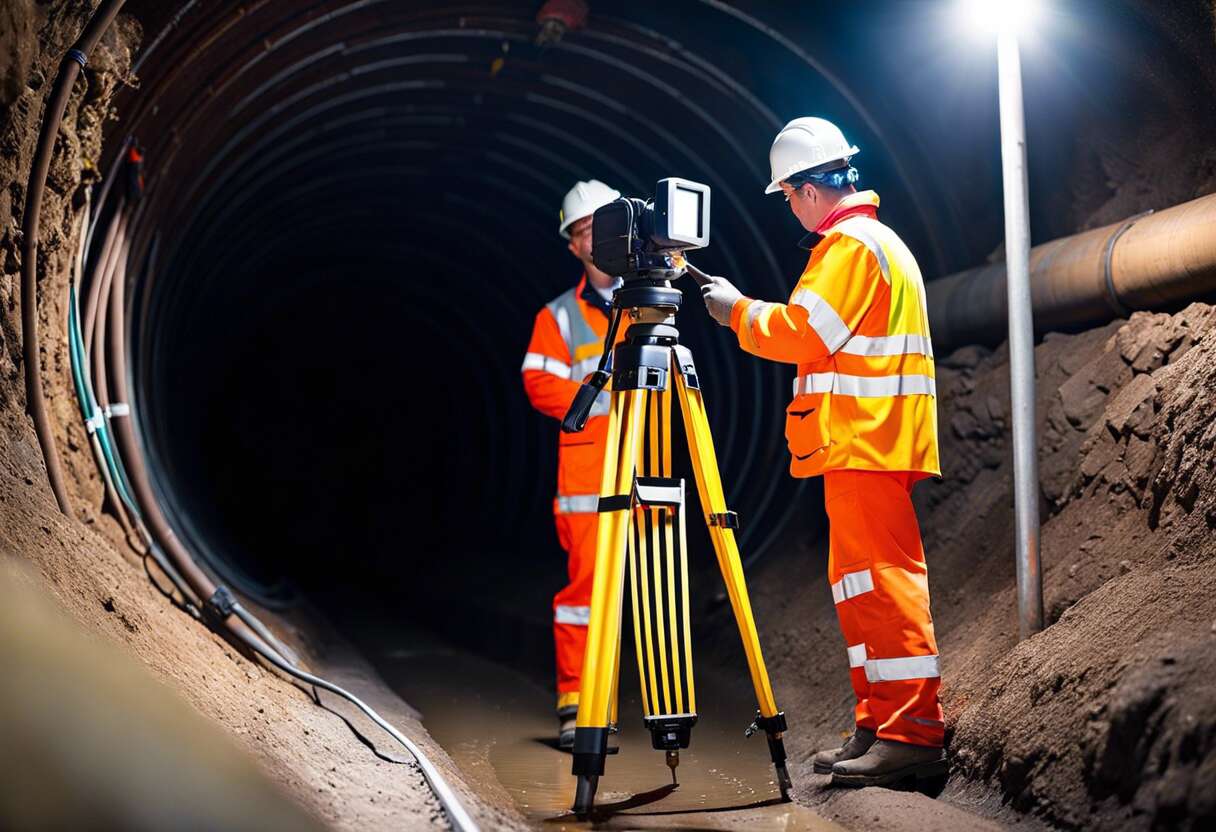 Inspection par caméra : l'œil dans le réseau pour une investigation minutieuse