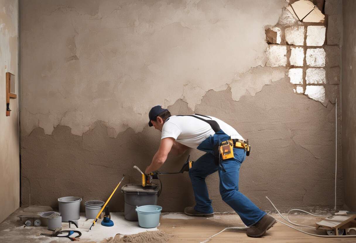 Solutions et réparations des infiltrations murales