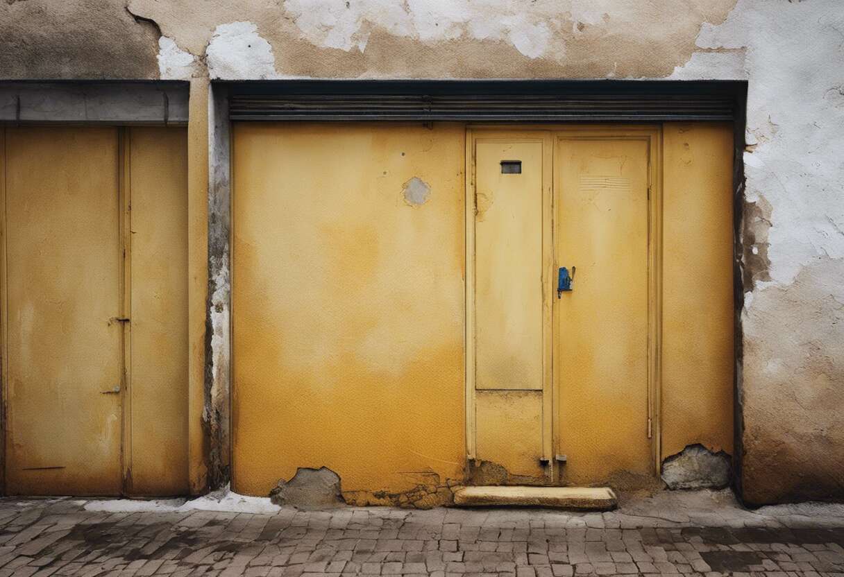 Signes d'une infiltration déjà avancée