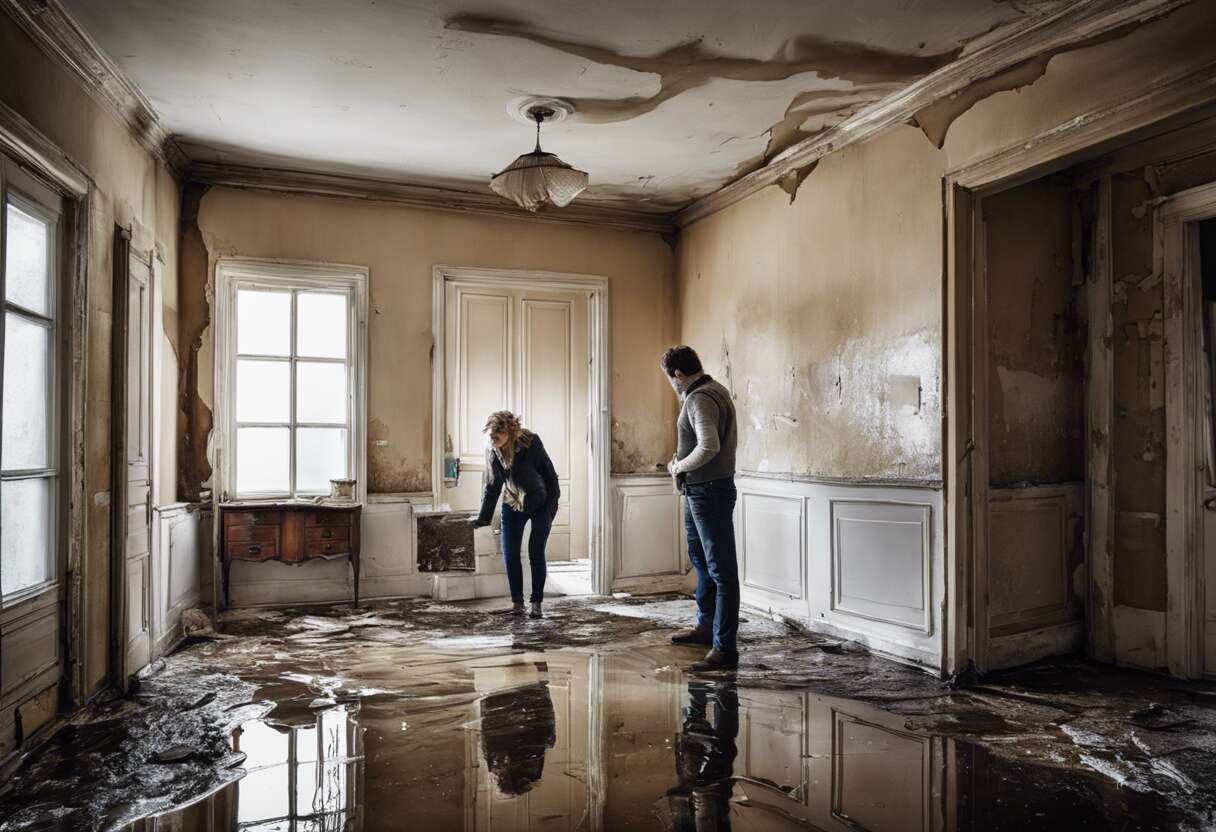 Procédure de déclaration d'infiltration à son assureur