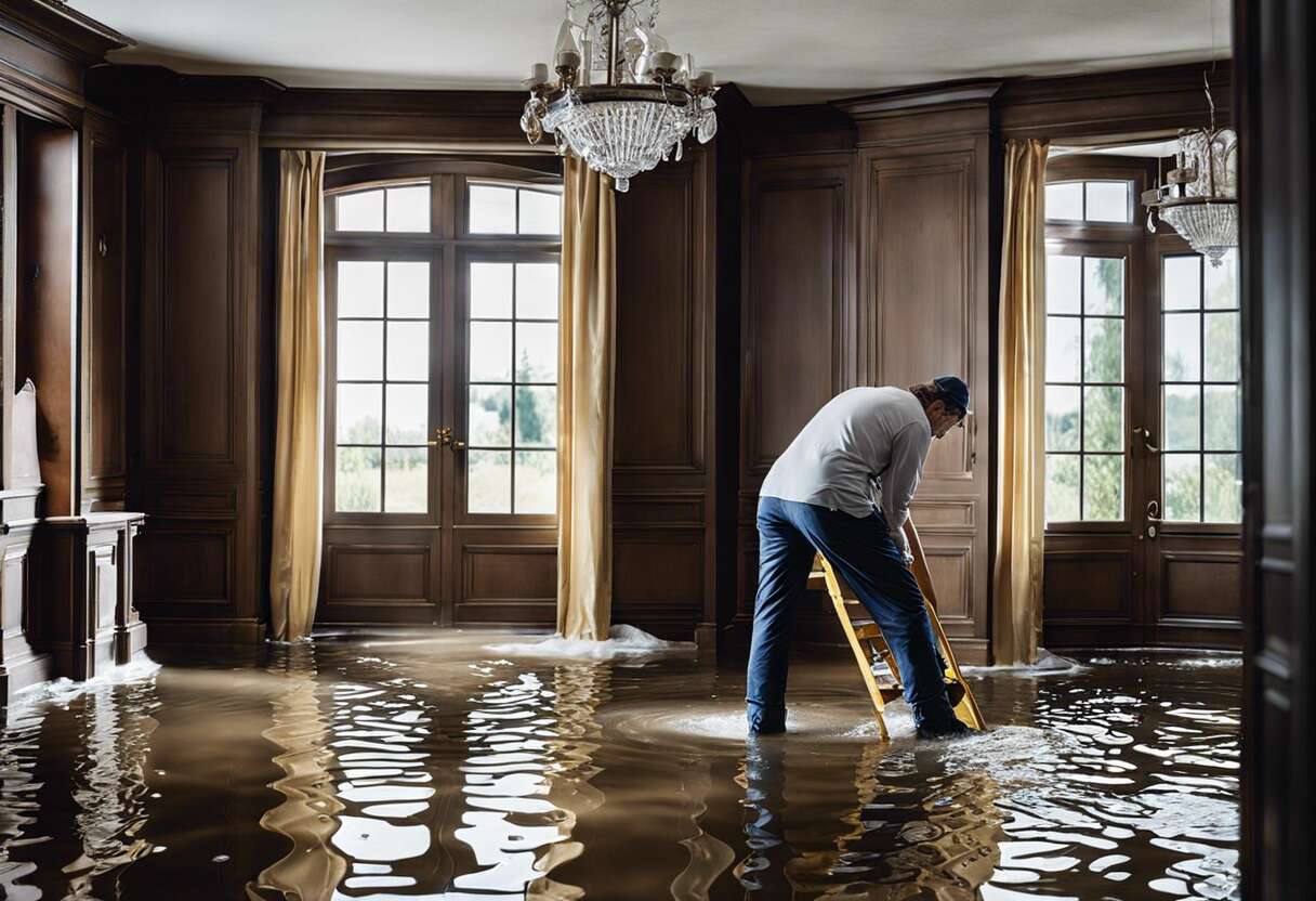 évaluer l'étendue des dégâts avant réparation