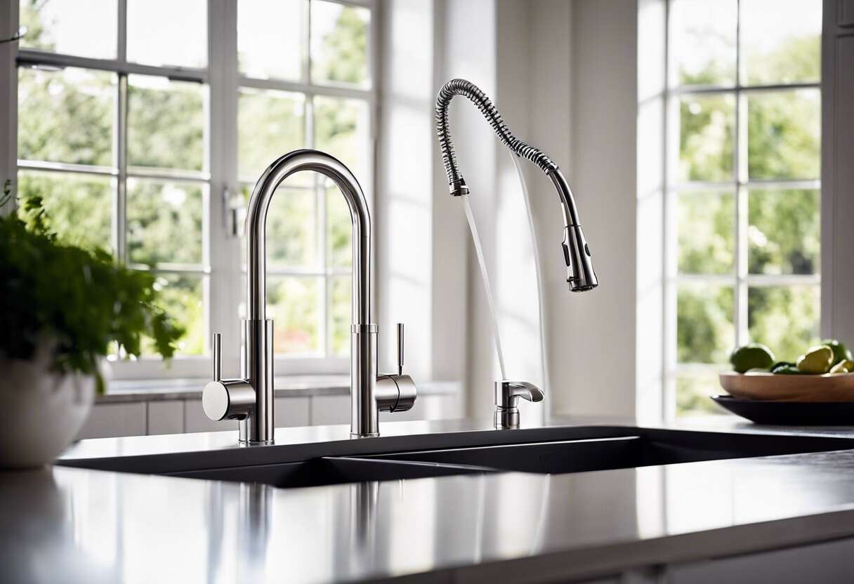 Sélection des meilleurs robinets éco-responsables : design et efficacité