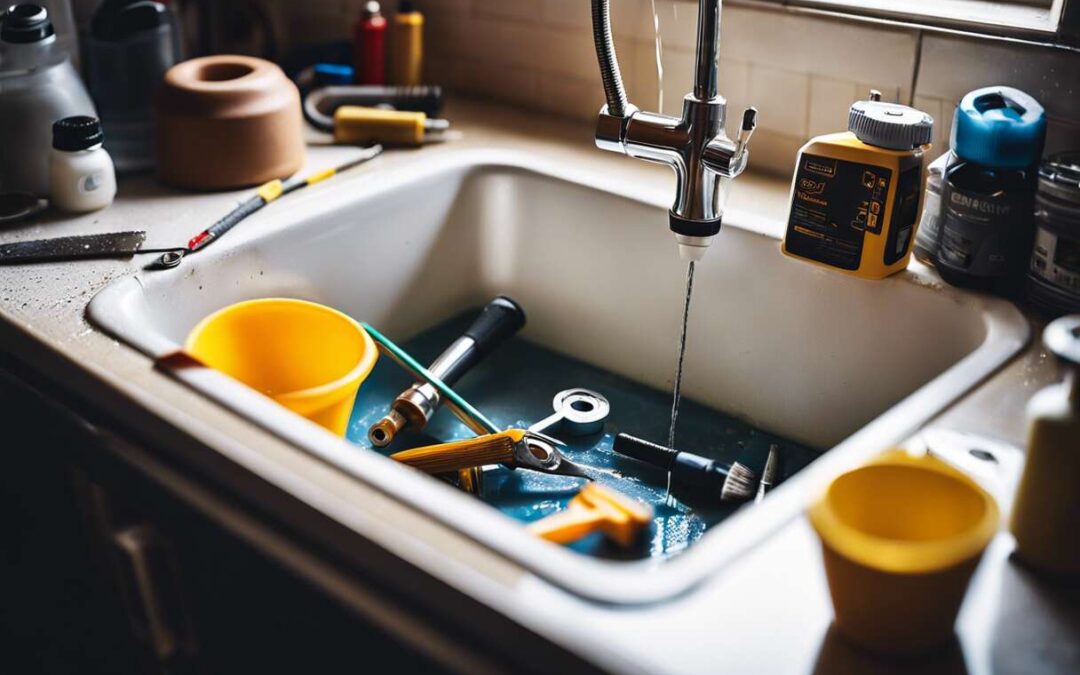 Réparation d'évier obstrué : étapes clés pour une intervention réussie