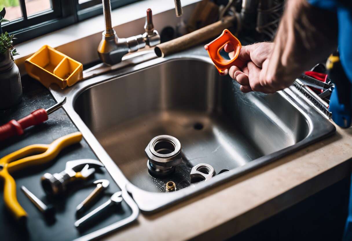 Choix des outils adaptés pour déboucher l'évier