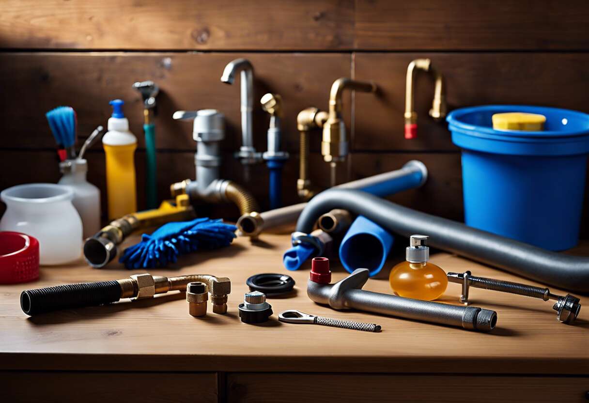 Produits et outils recommandés pour le nettoyage des siphons