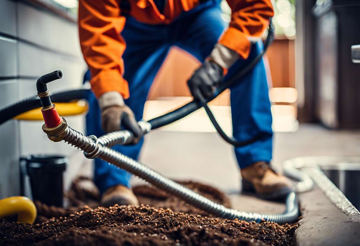 Le furet : solution flexible pour bouchons tenaces et canalisations sinueuses