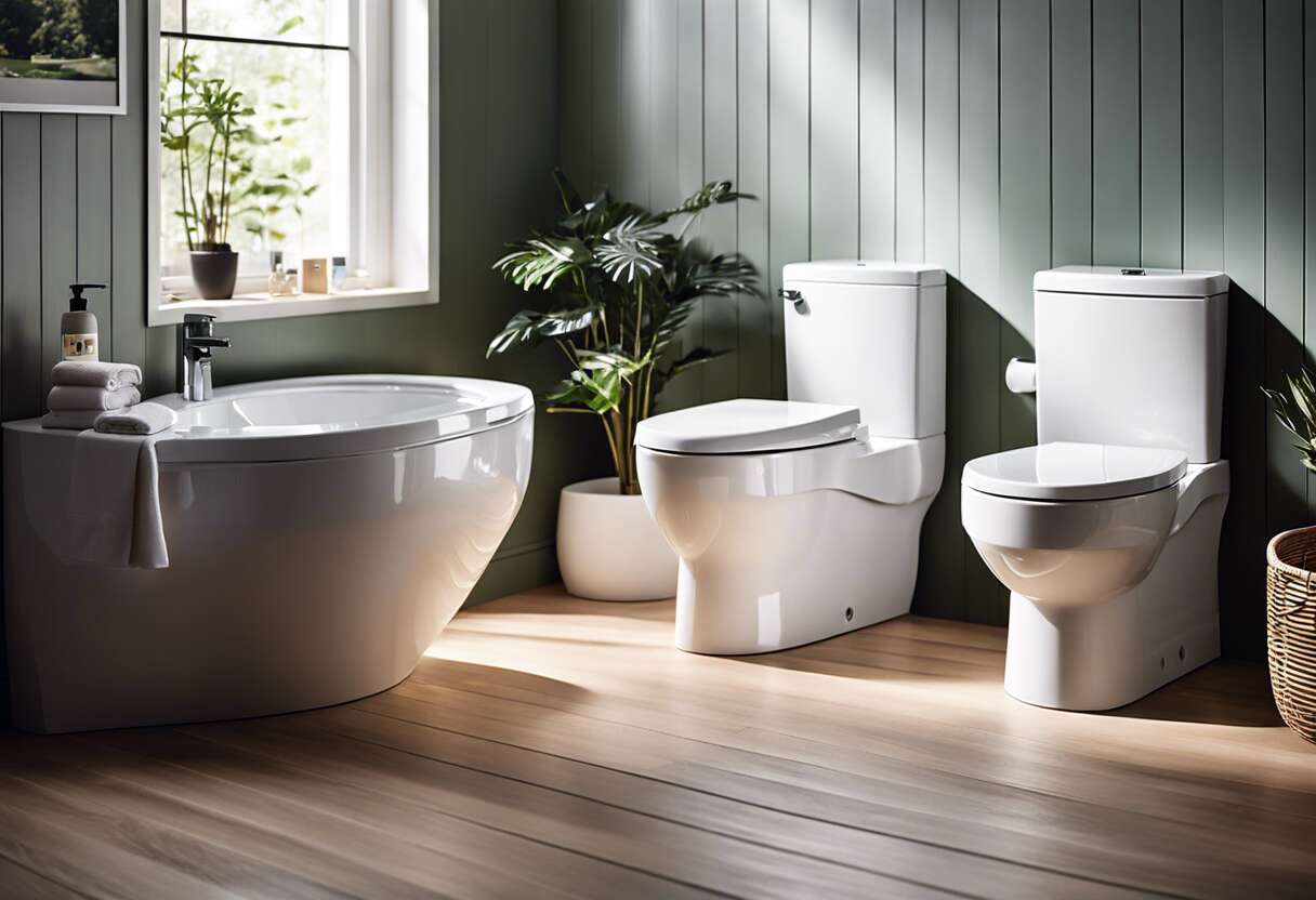 Critères de sélection et meilleures marques de toilettes à faible débit