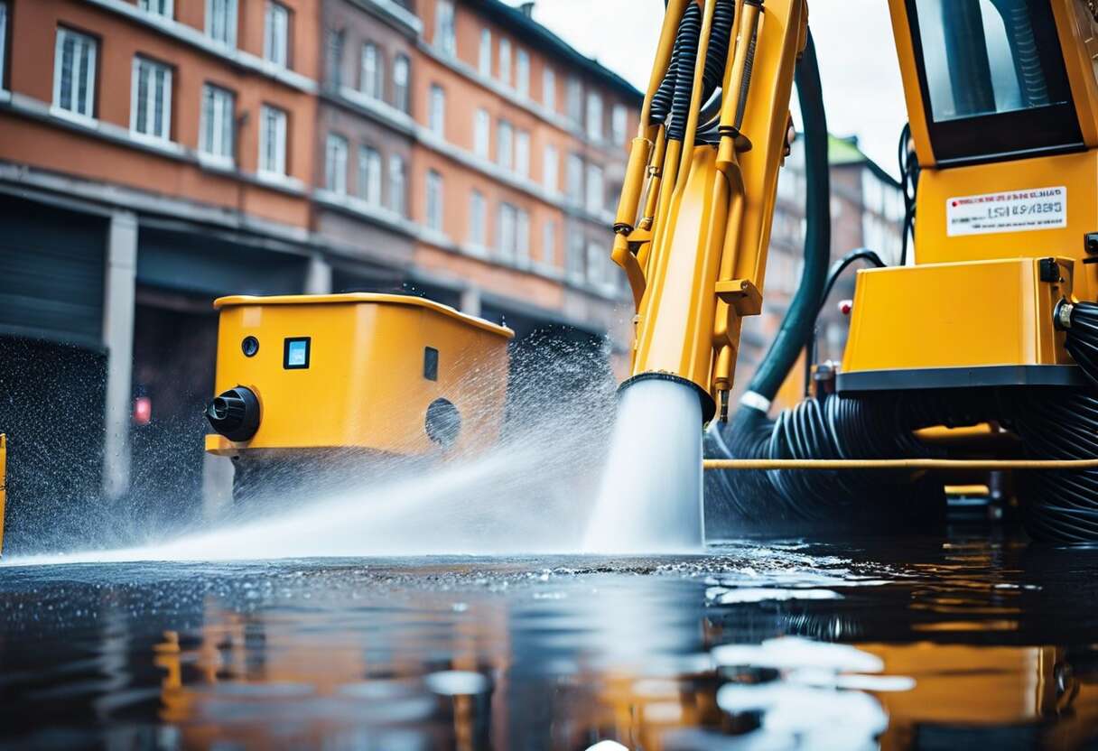 Le fonctionnement de l'hydrocurage : une technologie de pointe
