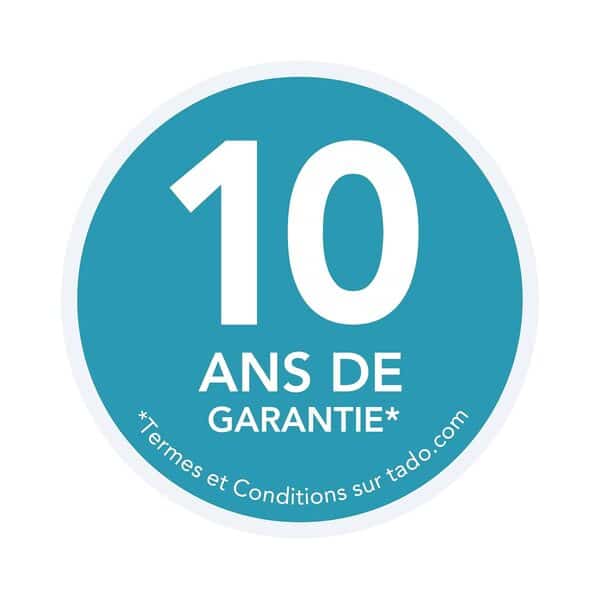 tado° Smart Thermostat X, kit de démarrage, thermostat câblé et Bridge X, commande via une application et une enceinte connectée (Alexa, Siri, Google Assistant), pas compatible avec tado° V3+