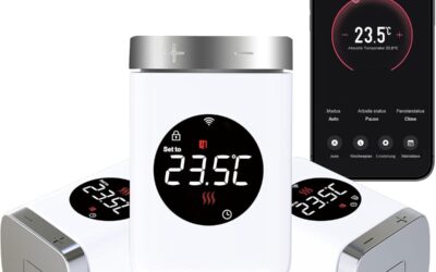 Test des tรชtes thermostatiques connectรฉes Salcar TRV801W WiFi