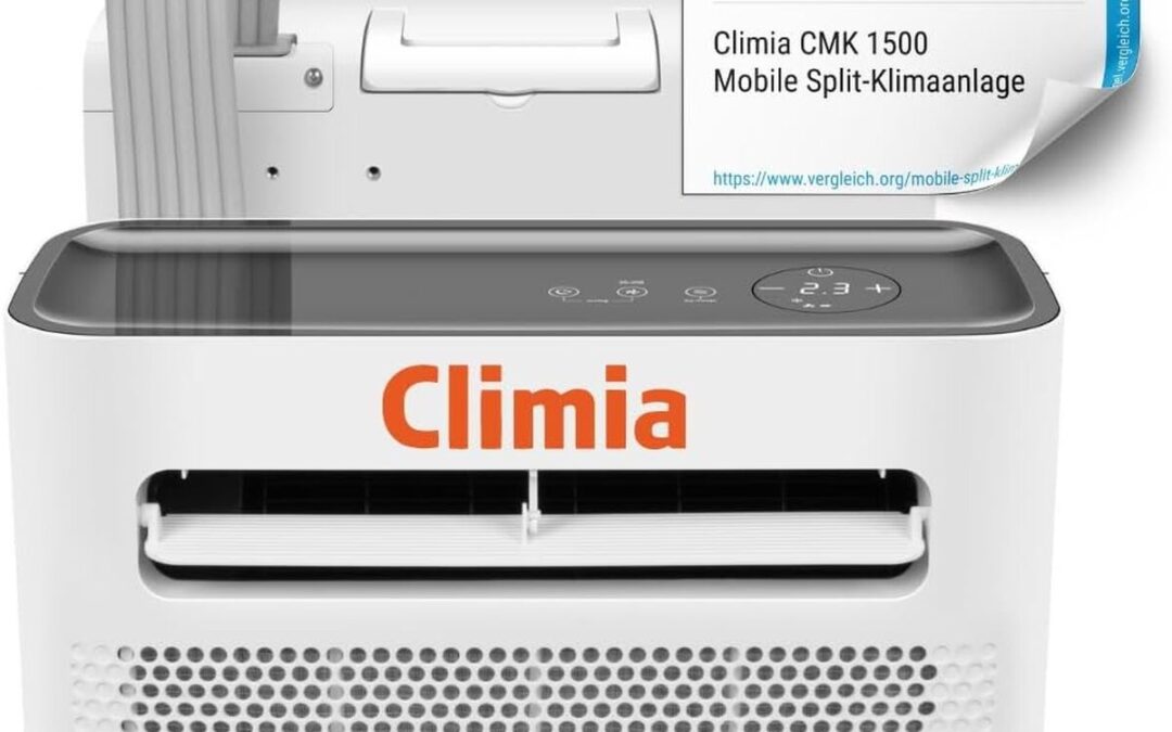 Test du climatiseur portable Climia CMK 1500 : efficacité et polyvalence en mobilité