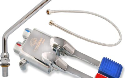 Test du robinet ร pรฉdale Goldman Service pour รฉviers industriels