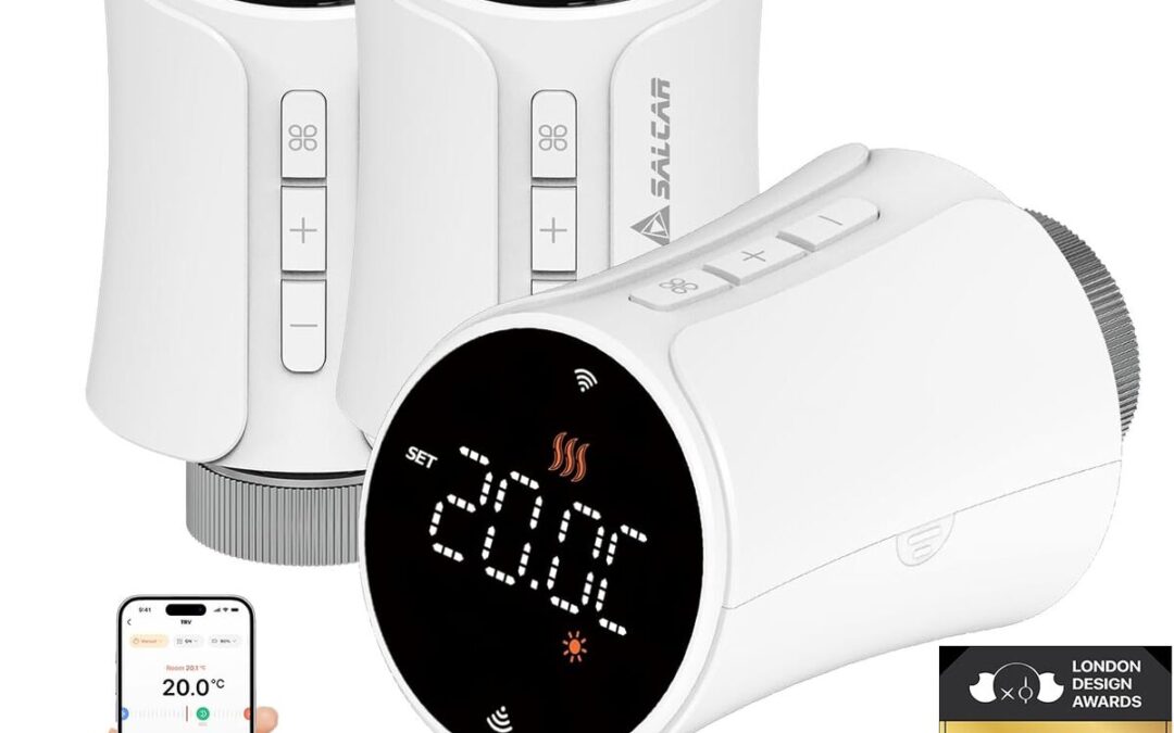 Test : têtes thermostatiques connectées SALCAR TRV706W