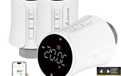 Test : tรชtes thermostatiques connectรฉes SALCAR TRV706W