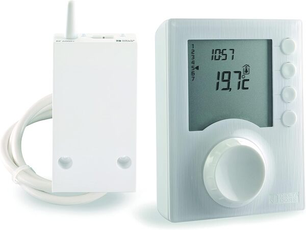 Delta Dore 6053073 Tybox 137+ Thermostat, Blanc
