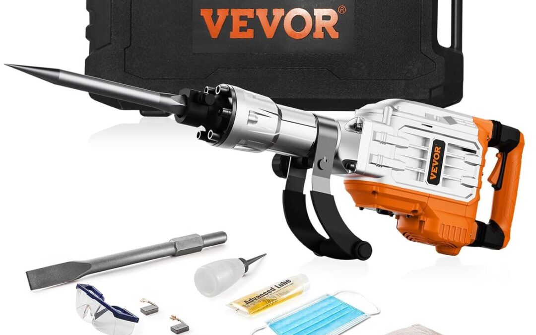 Test du marteau-piqueur VEVOR 3500 W puissant et polyvalent
