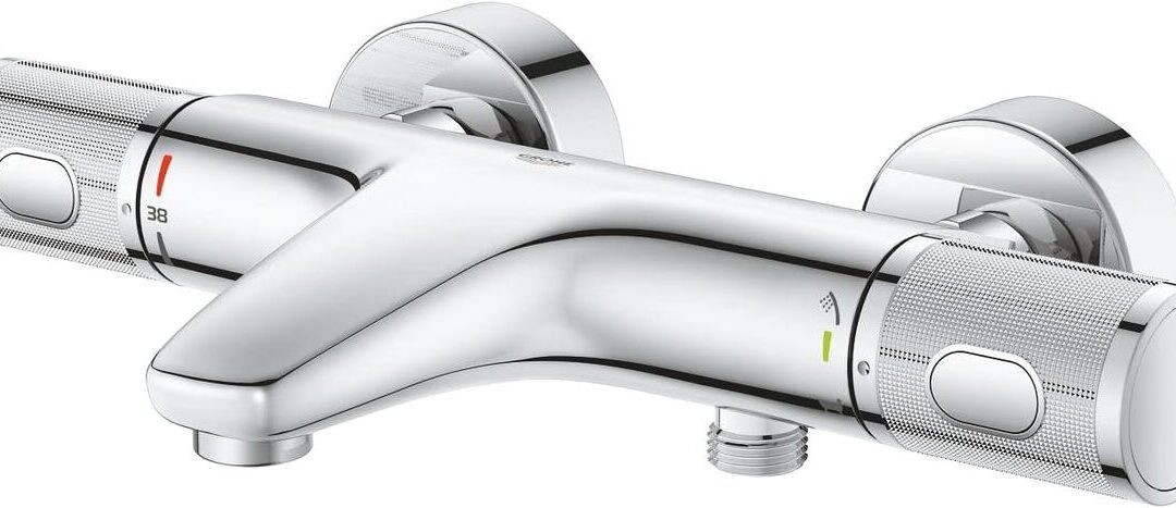 Test du mitigeur thermostatique Grohe Precision Feel : design et performance au rendez-vous