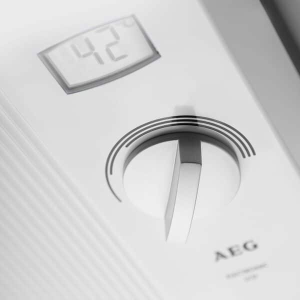 AEG 222395 Chauffe-eau électronique DDLE LCD 27 Blanc 27 kW 400 V [Classe énergétique A]