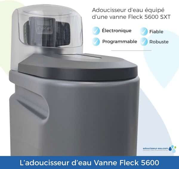 Adoucisseur D'eau 16l Fleck 5600 Sxt Volumétrique électronique