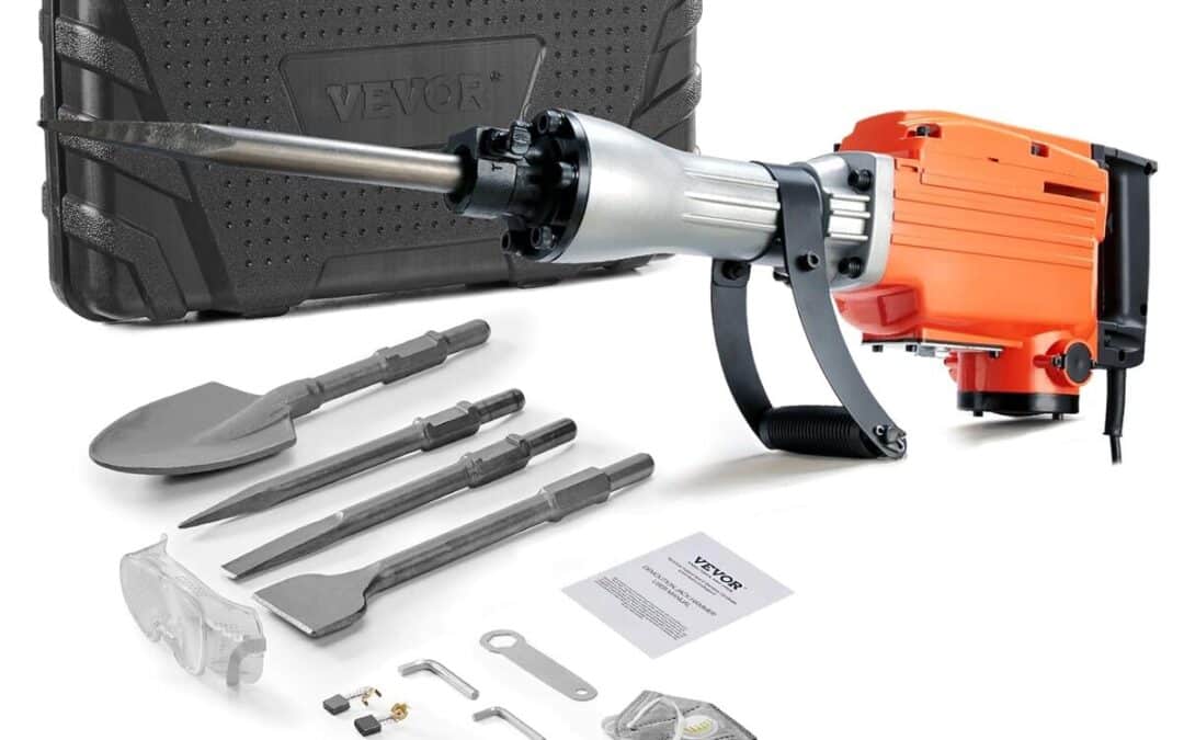Test du marteau-piqueur VEVOR 2200 W : performance et robustesse