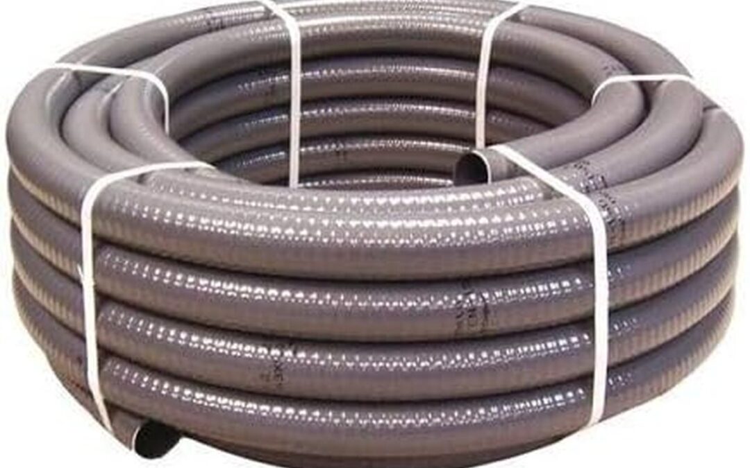 Test du tuyau PVC souple 50mm Couronne 25m pour piscine