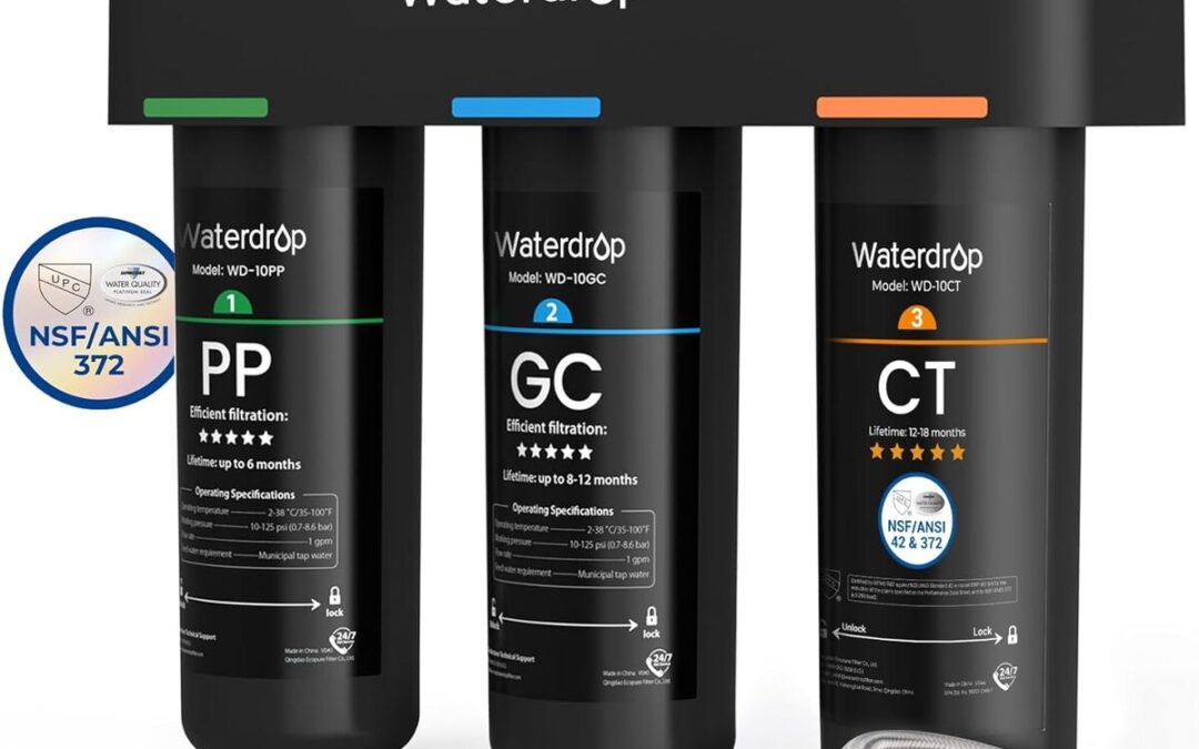 Test du Waterdrop TSA : système de filtre à eau sous évier haute capacité