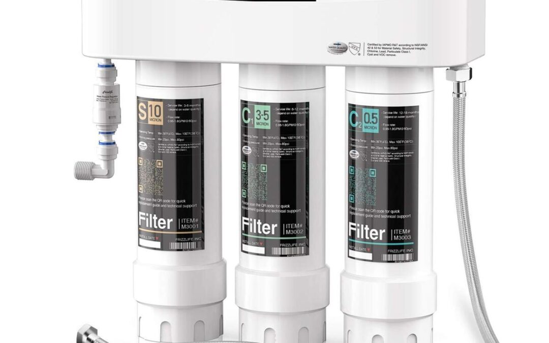 Test Frizzlife : filtre à eau sous évier SK99-NEW performant