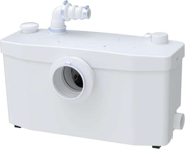 SFA - Sanibroyeur Saniplus Up (46 dB) Silencieux - Broyeur WC pour Salle de Bain Complète - Grande Capacité - Maintenance Facilitée - 52,6 x 23,5 x 32,9 cm - 400W - Made in France