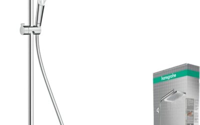 Test : colonne de douche hansgrohe Crometta E EcoSmart