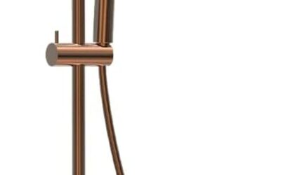 Test : colonne de douche thermostatique Essebagno Luisa cuivre brossรฉ