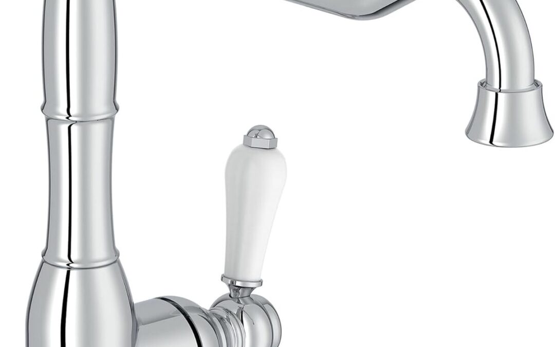 Test du mitigeur cuisine Jacob Delafon Louise design rétro chrome