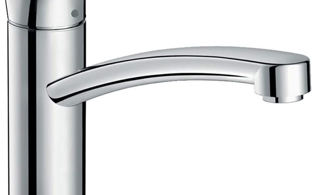 Test du mitigeur de cuisine hansgrohe Logis M31 : économie d'énergie et bec pivotant chromé