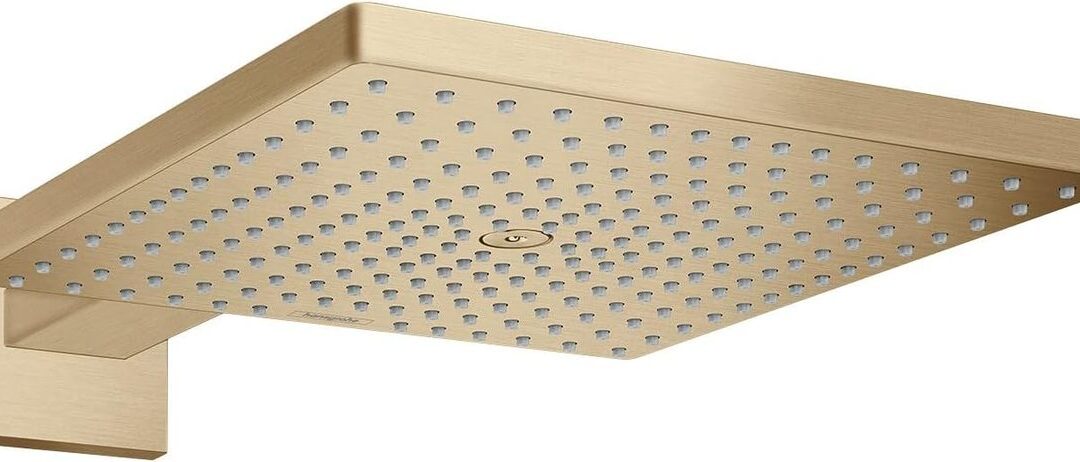 Test : hansgrohe Raindance E douche de tête 300 bronze brossé