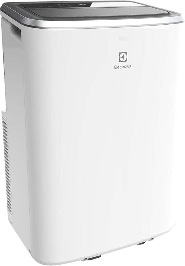 Electrolux Comfort 600 transportable AC BTU 9000, EXP26U338CW, Climatiseur Portable, 2,6 KW, Mode Silencieux, Fonction 3-en-1, WiFi, Affichage LED, Télécommande Intuitive, Blanc [Classe énergétique A]