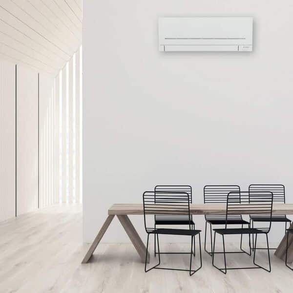 Mitsubishi Climatiseur Inverter 12000 Btu classe A+++ Gaz R32 MSZ-AP35VGK intégré Wi-Fi [Classe énergétique A+++]