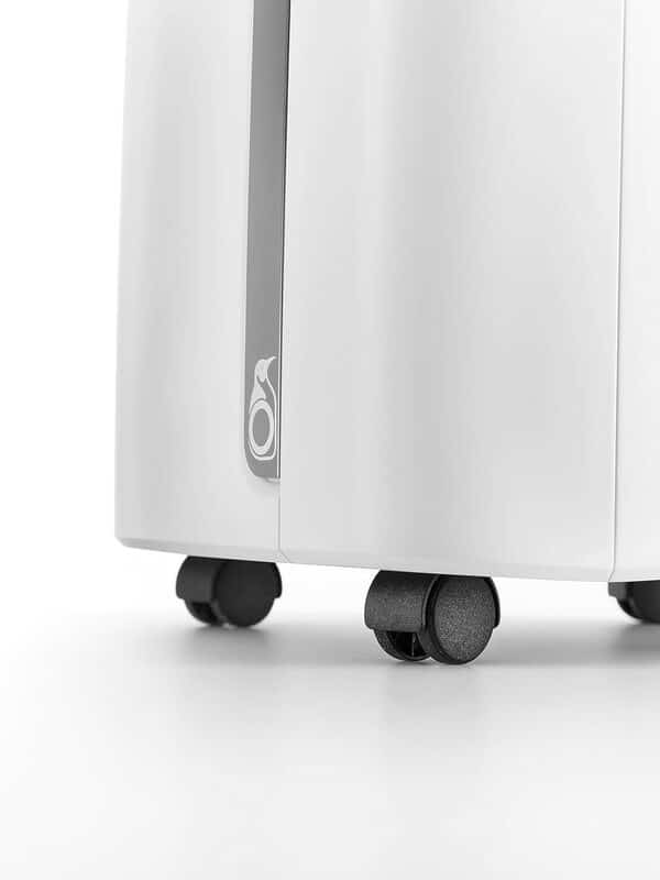 De'Longhi PAC an112 Silent Climatiseur mobile (Max. Puissance de refroidissement 2,9 kW/11.500btu/H, fonction de déshumidification séparée, convient pour les pièces jusqu'à 110 m³) [Classe énergétique A +] [Classe énergétique A+]