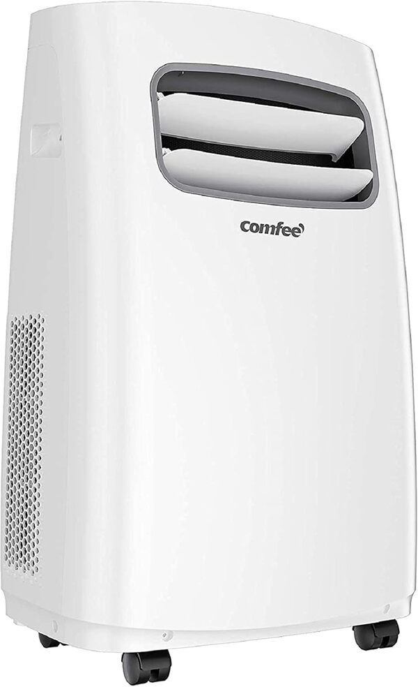 Comfee Climatiseur Portable 9000 BTU/H 2,6kW, 3-EN-1 Refroidisseur Déshumidificateur Ventilateur, Redémarrage auto, Minuterie, Mode nuit, Pour pièces de 33㎡/88m³, Sognidoro 09E, EER A, R290
