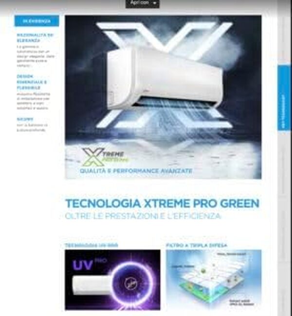 Climatiseur Trial 9+9+12 MIDEA DC Inverter série Extreme Pro WI FI intégré avec M3OF-21HFN8-Q R-32 A++A+