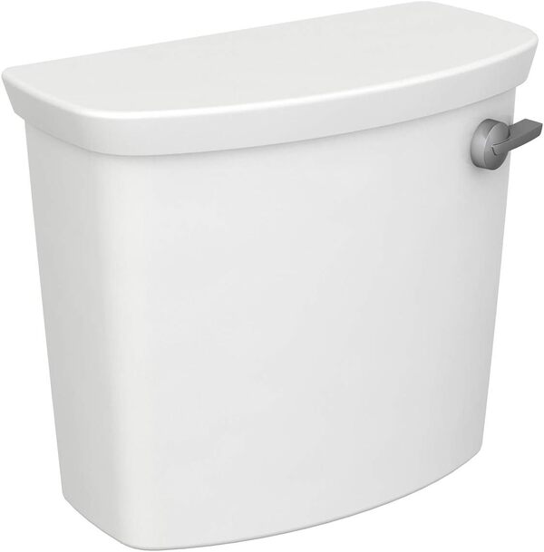 American Standard 4385A108.020 Glenwall VorMax Réservoir de WC avec levier de débattement à droite Blanc