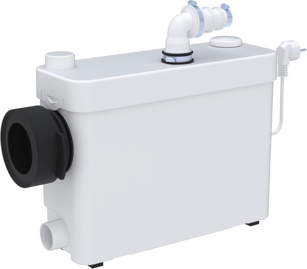 SFA - Sanibroyeur Sanipack - Broyeur WC pour Salle de Bain Complète avec WC Suspendu - Installation Discrète - Maintenance Facilitée - 40,1 x 14,6 x 29,5 cm - 400W - Made in France