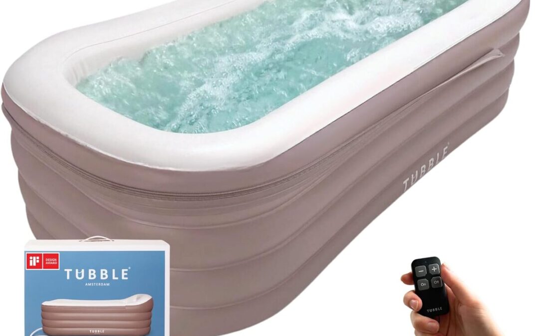 Test : baignoire spa gonflable Tubble® avec bain moussant
