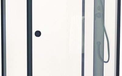 Test : cabine de douche industrielle Ondée Gonea avec large douchette