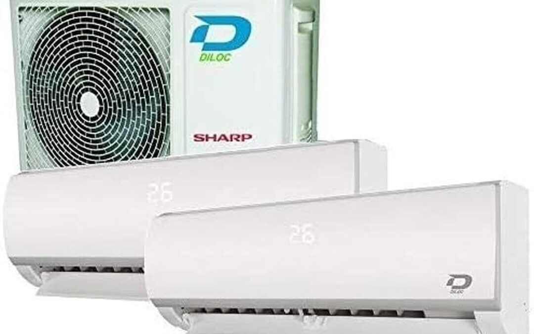 Test climatiseur Diloc R32 9000+18000 BTU wifi