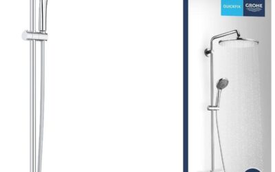 Test : colonne de douche Grohe Vitalio System 310 avec mitigeur thermostatique