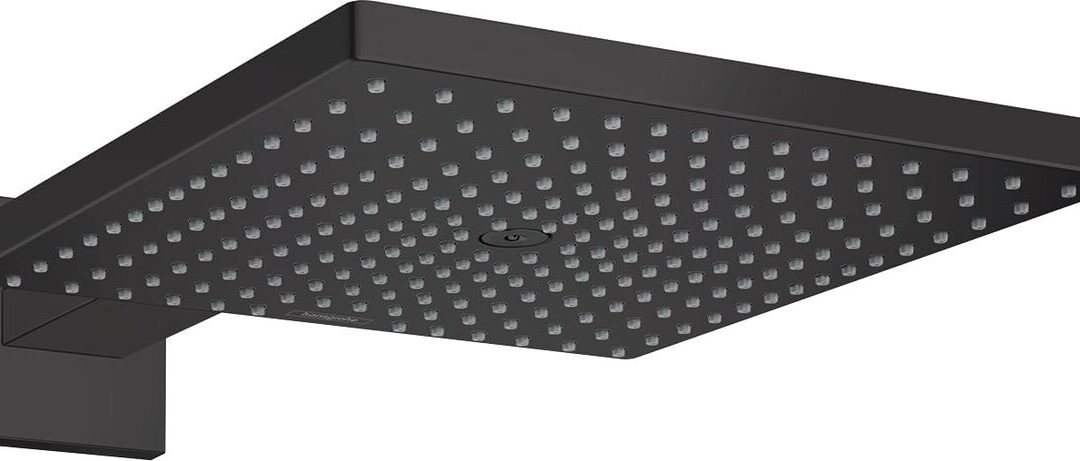 Test de la douche de tête hansgrohe Raindance E 300 noir mat