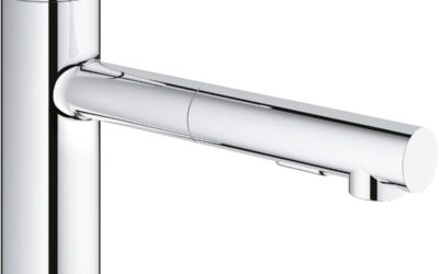 Test du mitigeur cuisine Grohe Concetto avec douchette extractible