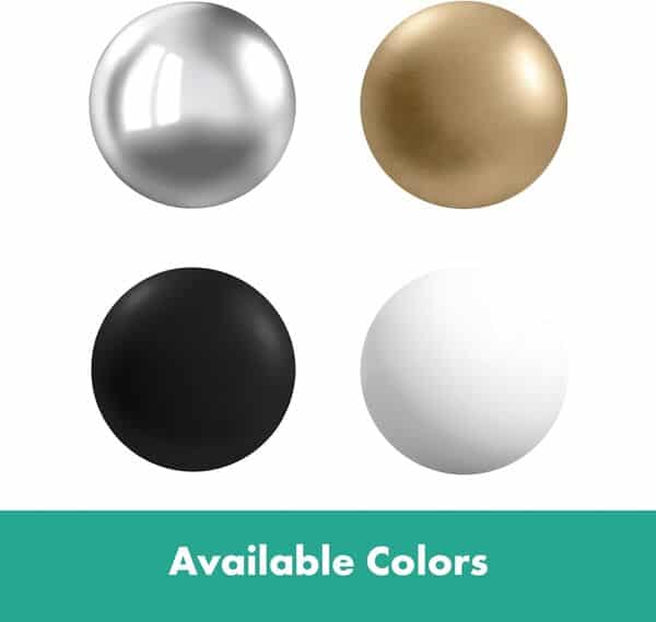 hansgrohe Tecturis E Fine - Mitigeur de lavabo avec tirette et vidage, économie d'énergie (CoolStart), Robinet salle de bain avec hauteur sous bec 110mm, économie d'eau (EcoSmart+), Chromé, 73023000