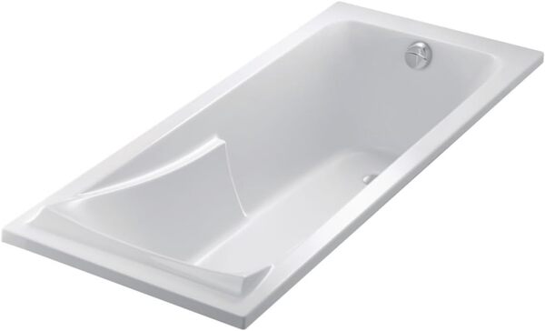 Jacob Delafon Baignoire Droite Corvette Confort Acrylique renforcé 160 x 70