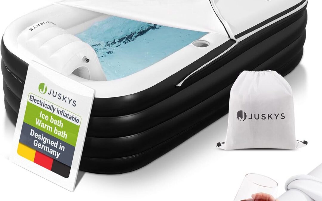 Test de la baignoire gonflable L Juskys : confort et mobilité pour adultes