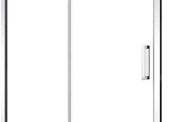 Test de la porte de douche coulissante H.190 (115-120 cm)